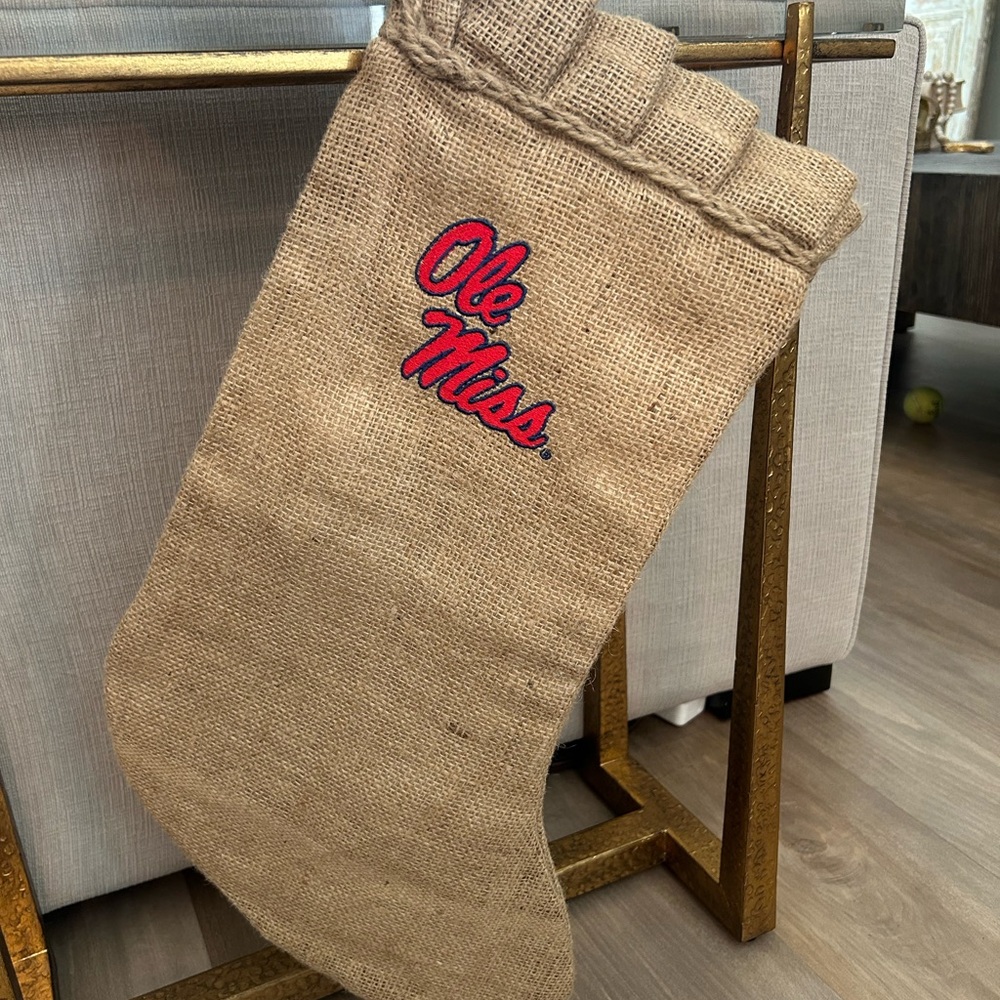 Ole Miss Rebels Christmas Stocking